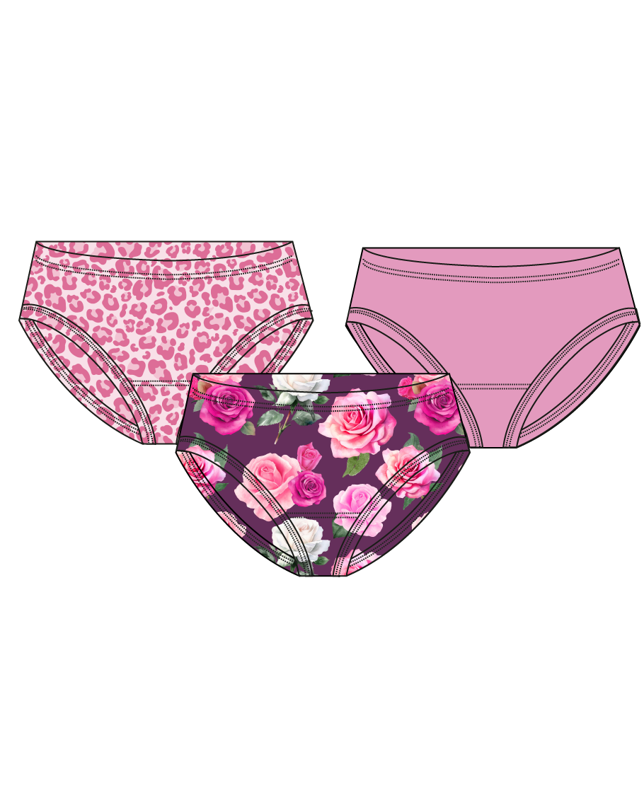 Mia Panty Pack: Set of 3