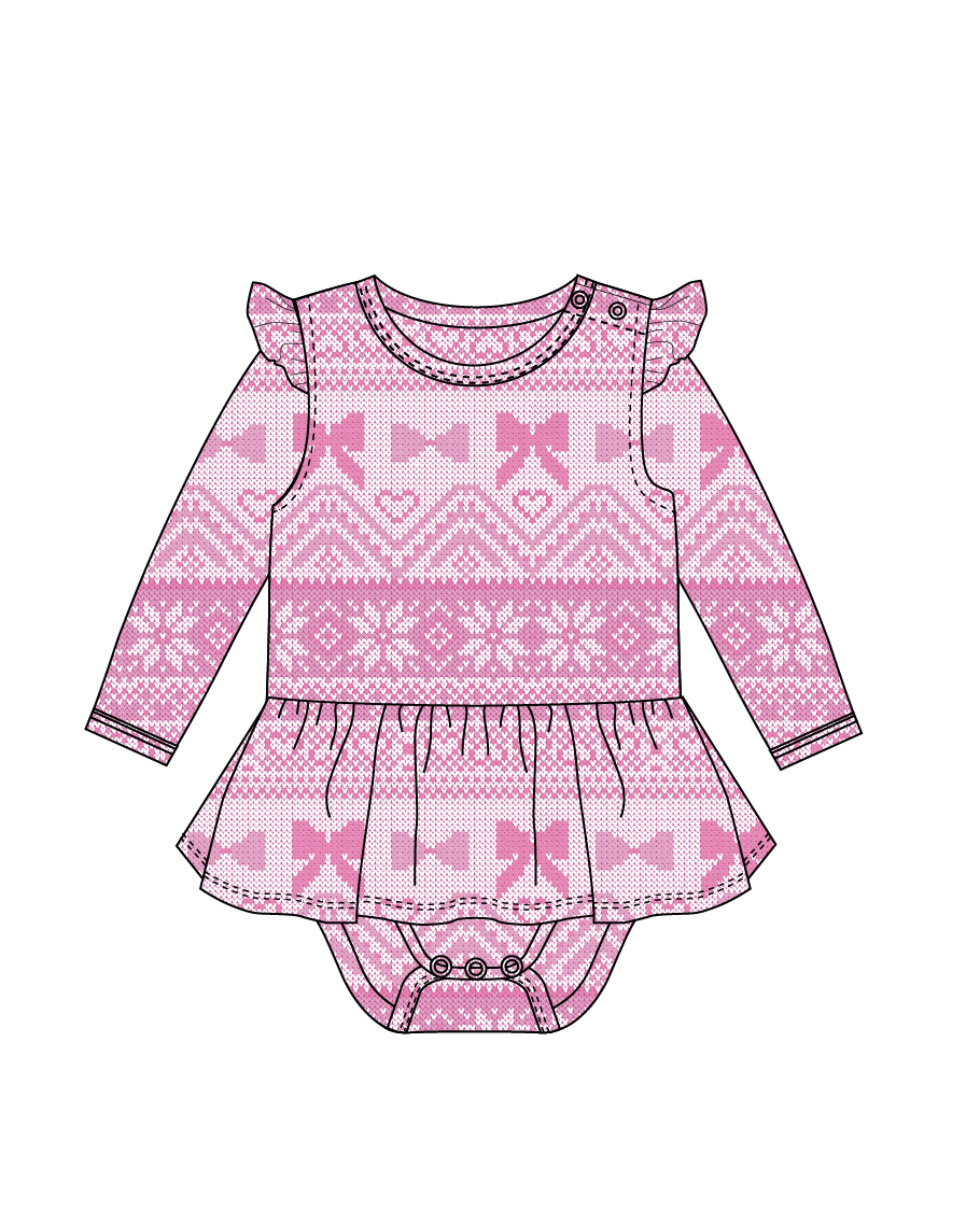 Alina Skirted Bodysuit