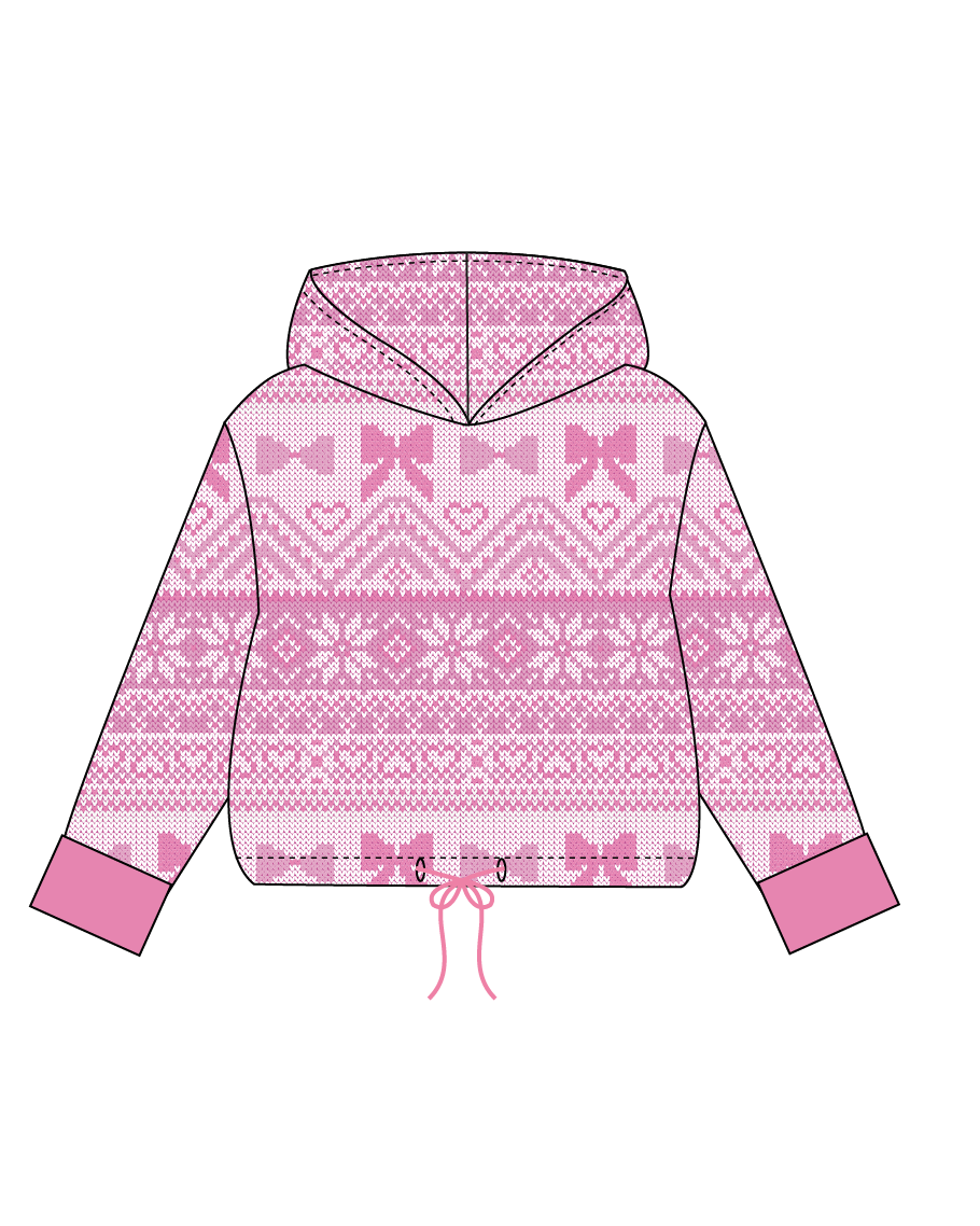 Alina Hooded Sweatshirt with Drawstring