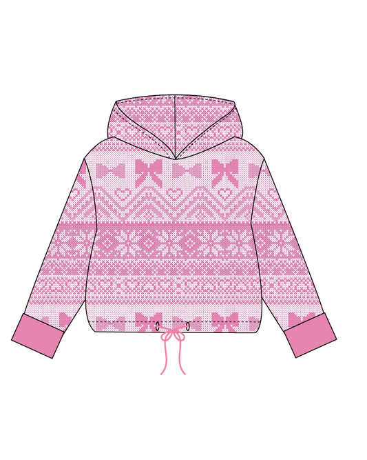 Alina Hooded Sweatshirt with Drawstring