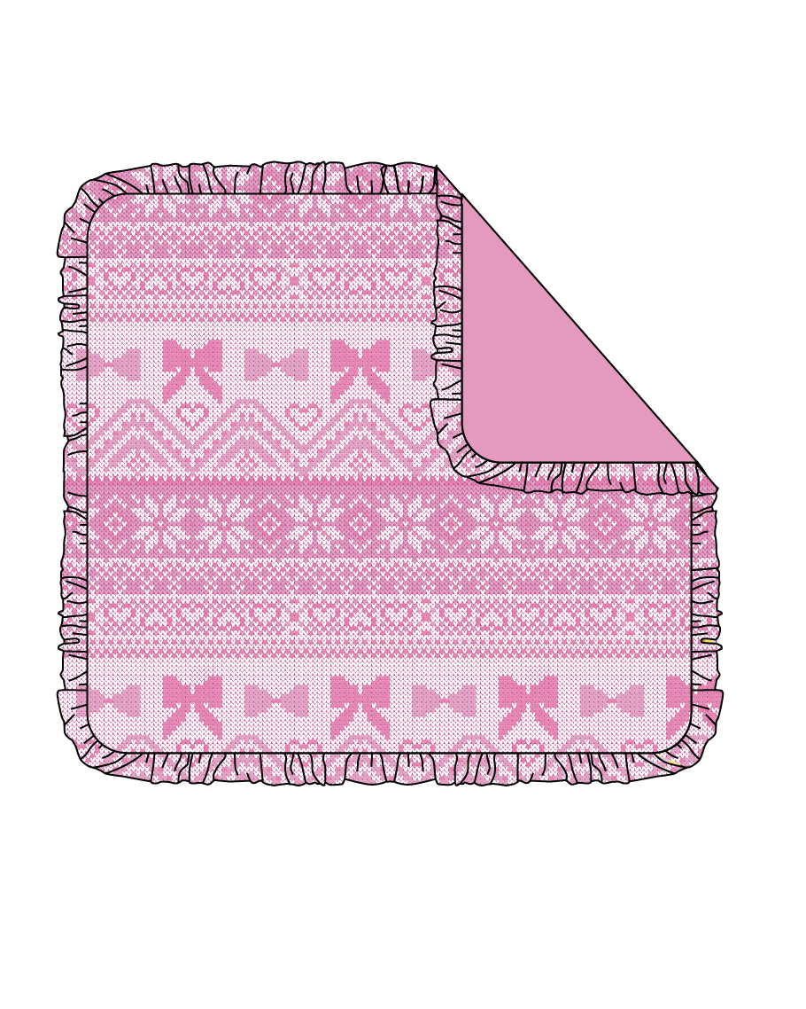 Alina Ruffled Blanket