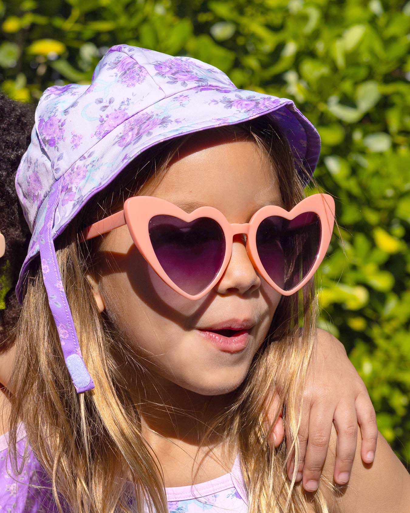 Lila Reversible Bucket Hat