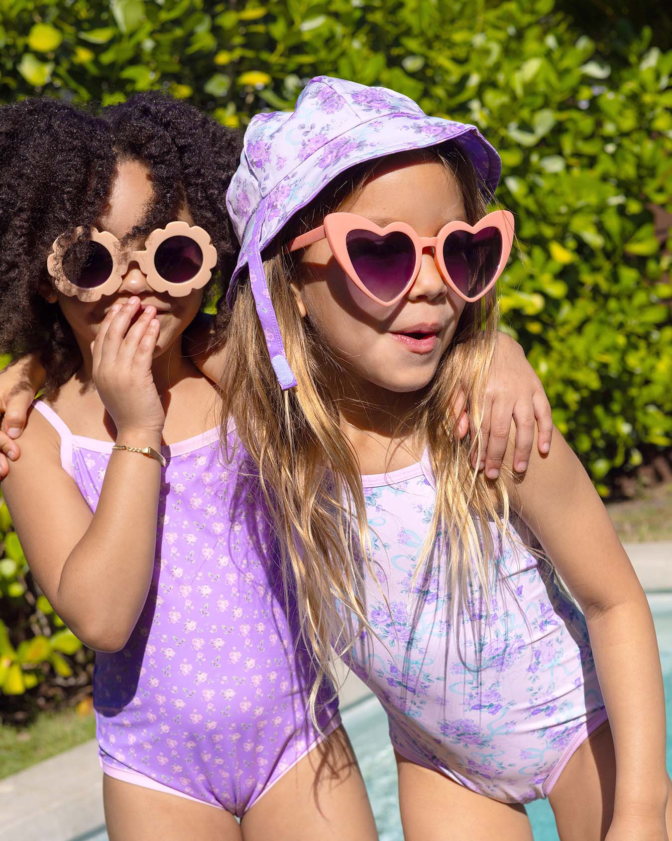 Lila Reversible Bucket Hat