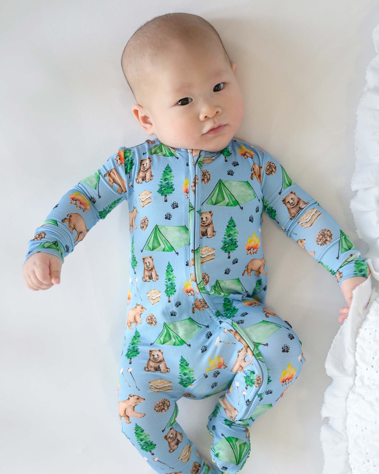 Hunter Zippered Footie