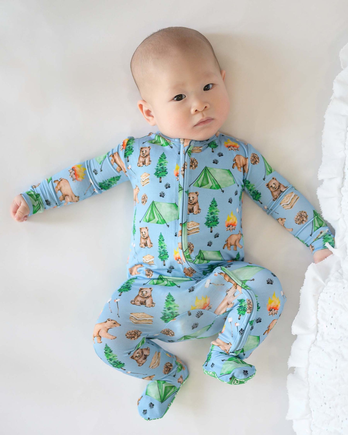 Hunter Zippered Footie