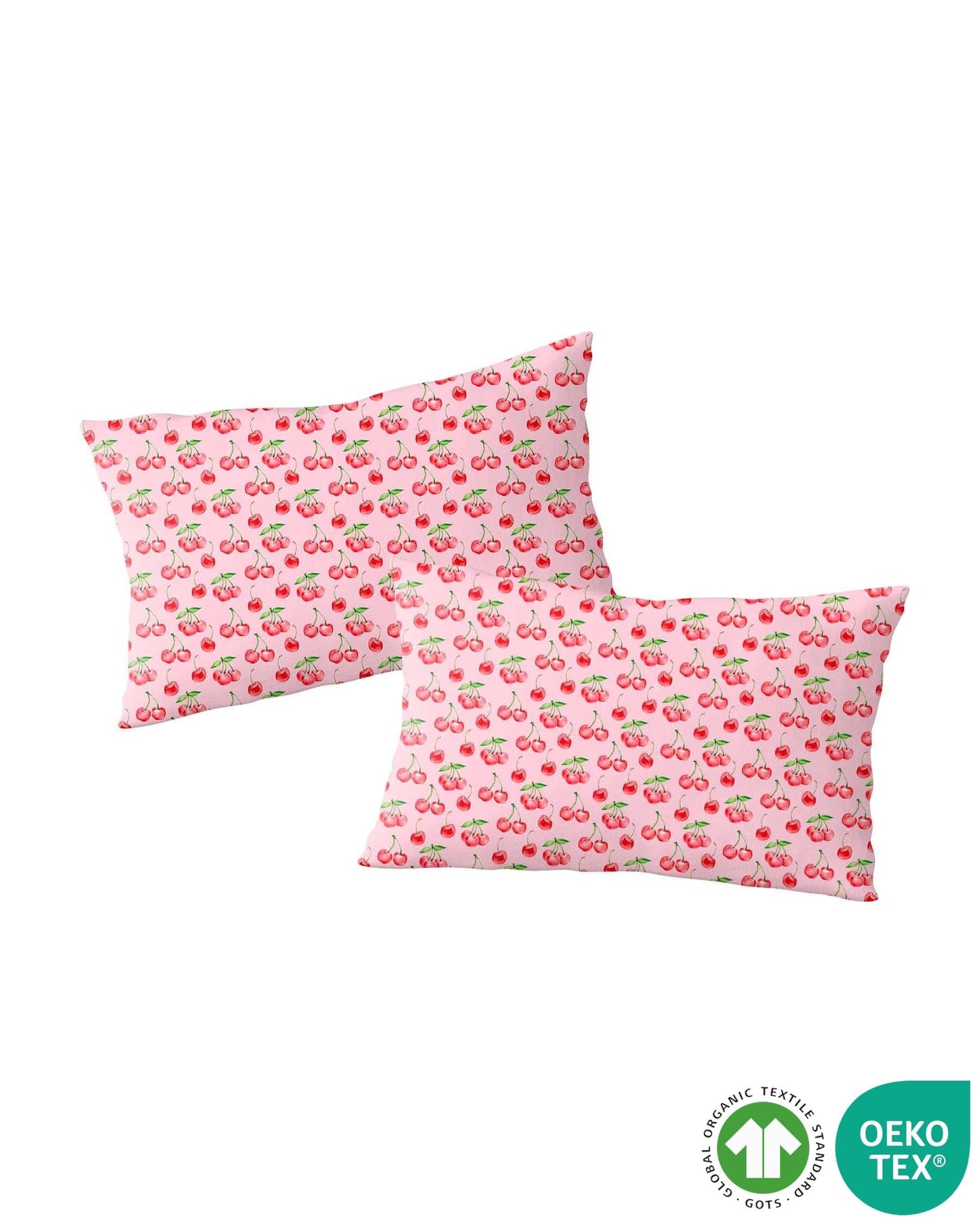 Cherry Pillowcases: Set of 2