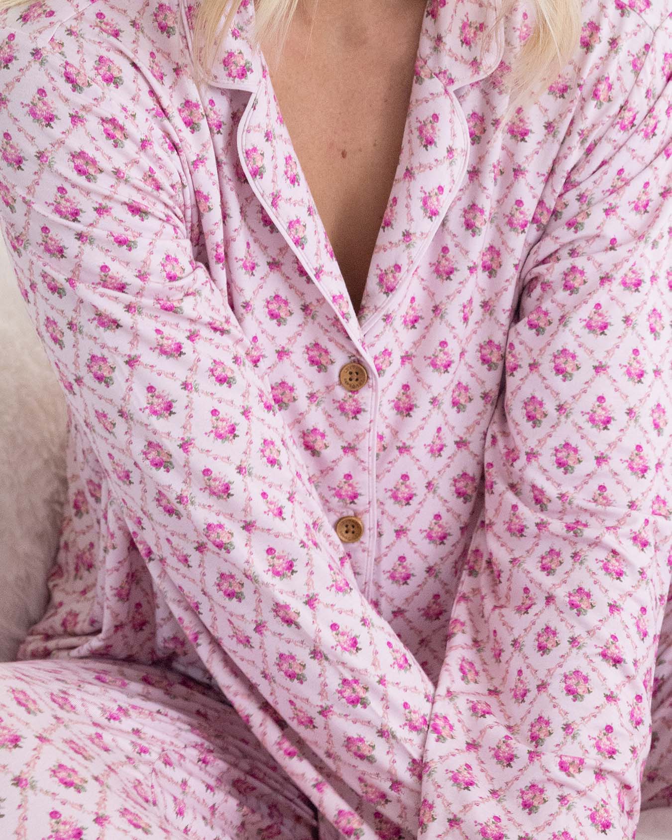 Caroline Mama Classic Long Sleeve PJ