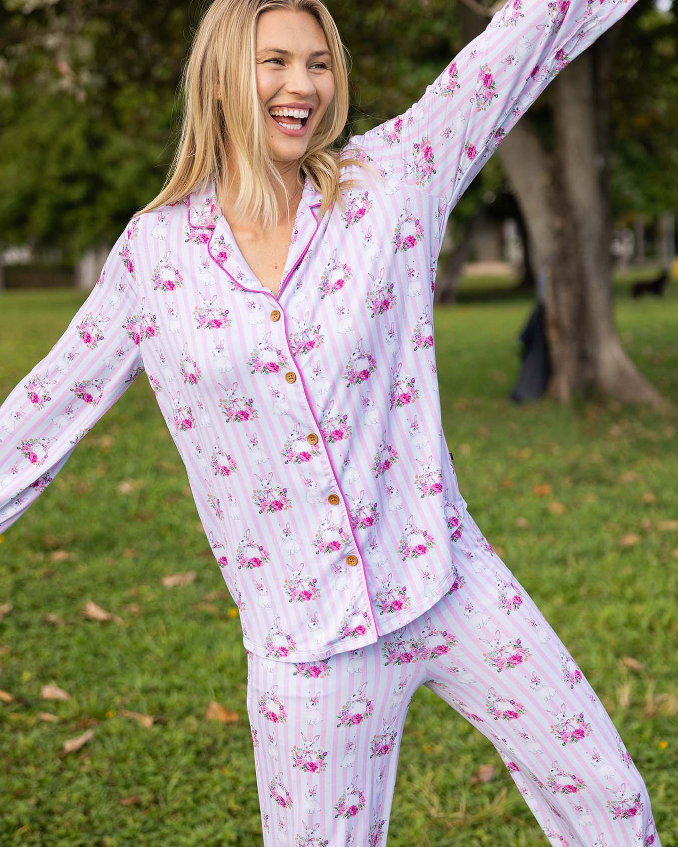 Palmer Mama Classic Long Sleeve PJ