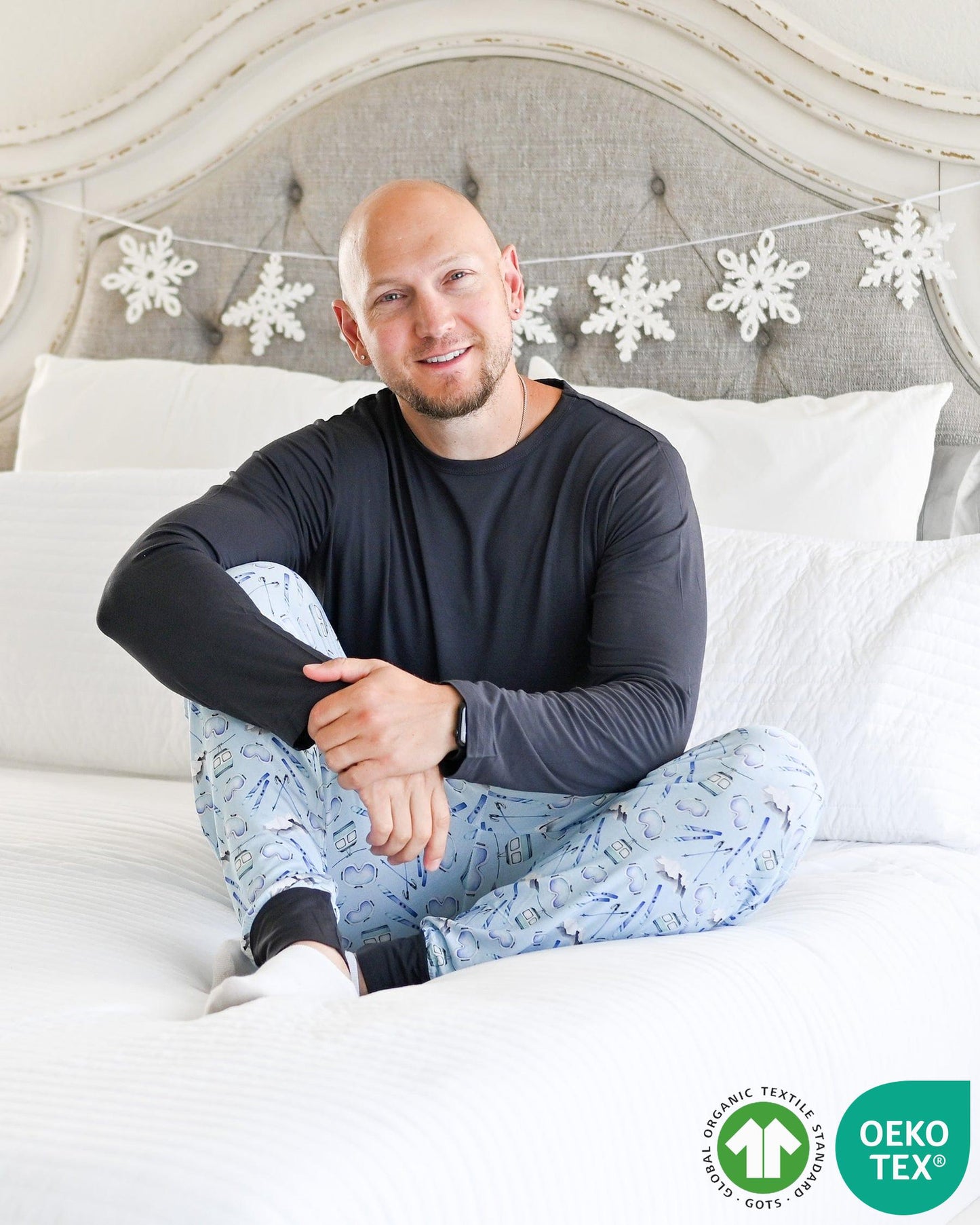 Ski  Bamboo Men's Lounge Top