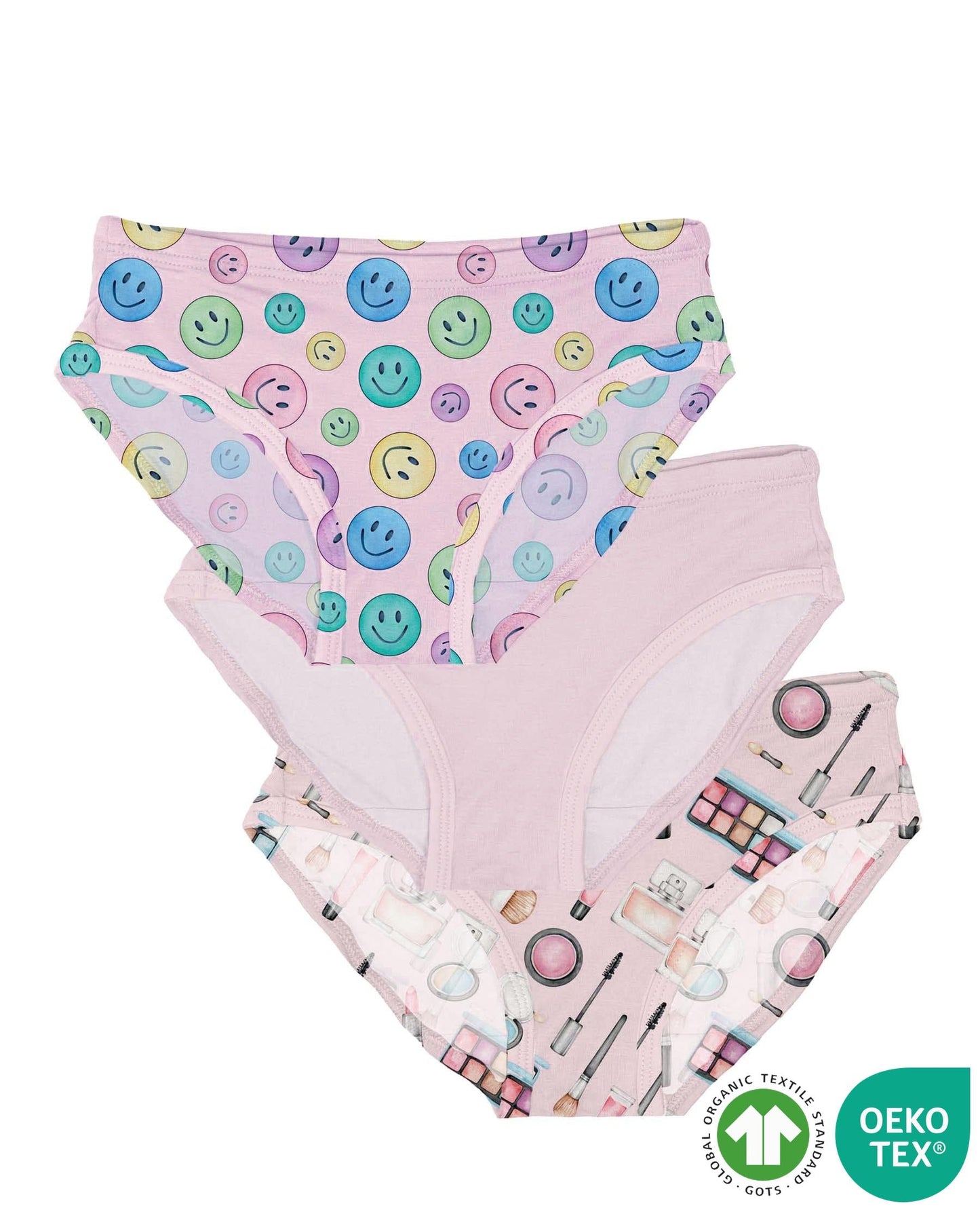Sustainable Bamboo Smile Panty Pack: Set of 3