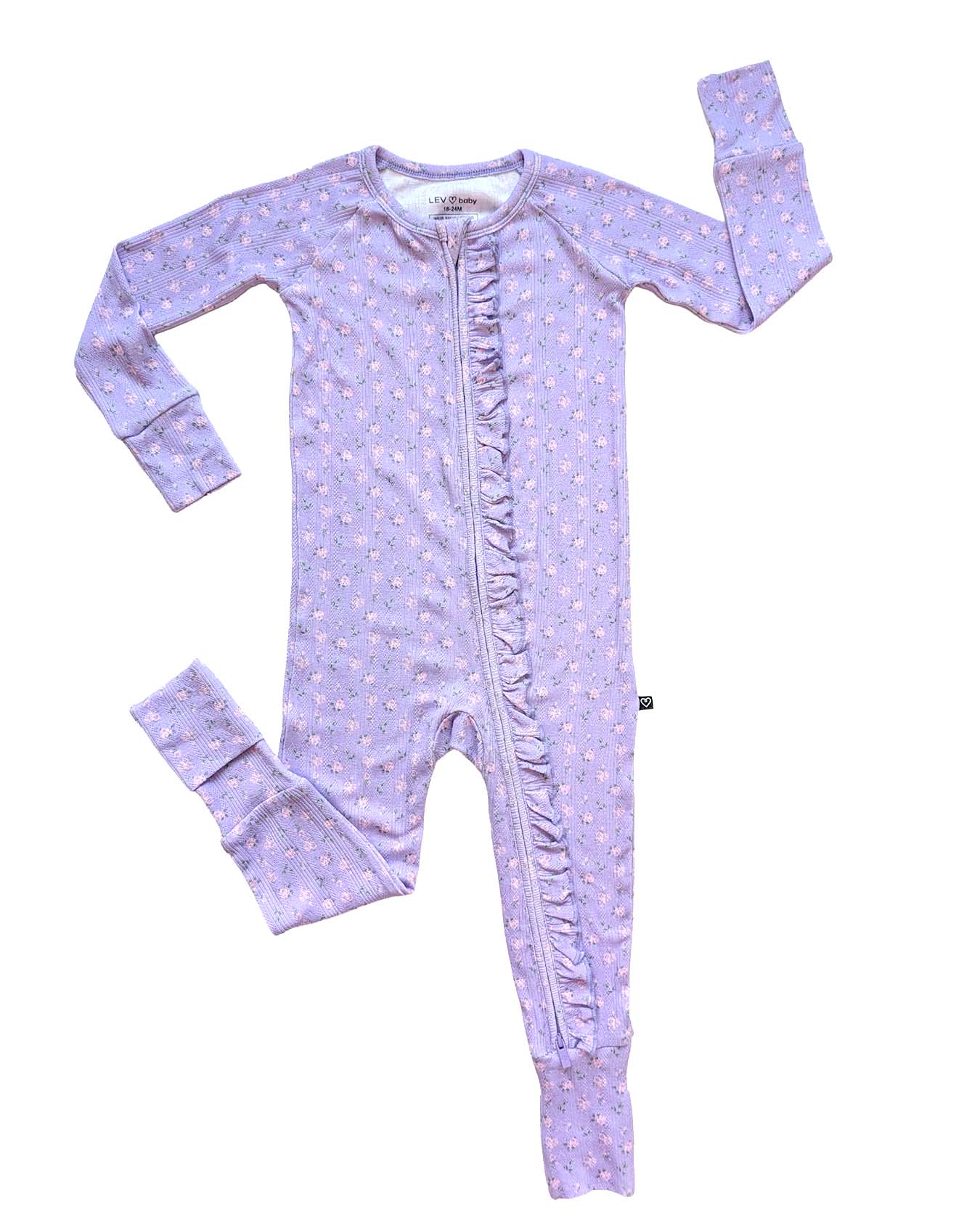 Lila Pointelle Ruffled ‘Poppy’™: The Convertible Romper