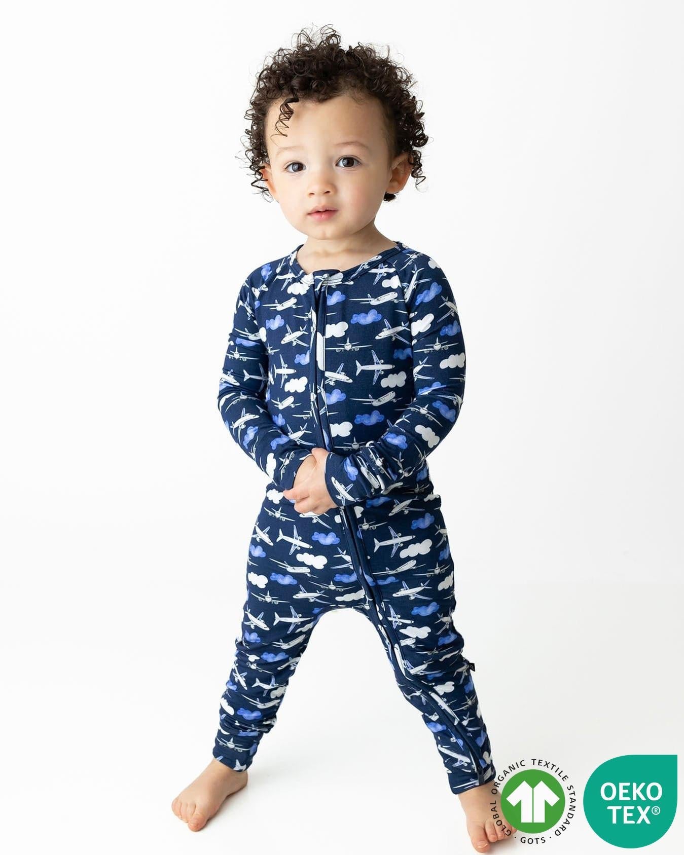 Airplane Poppy Convertible Romper