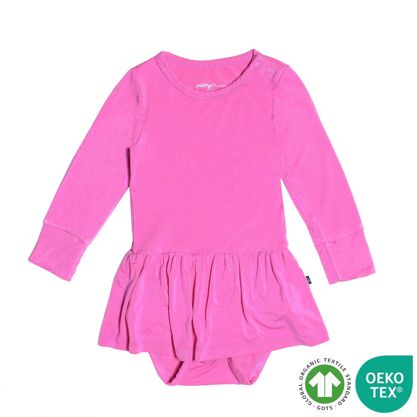 Raspberry Skirted Bodysuit
