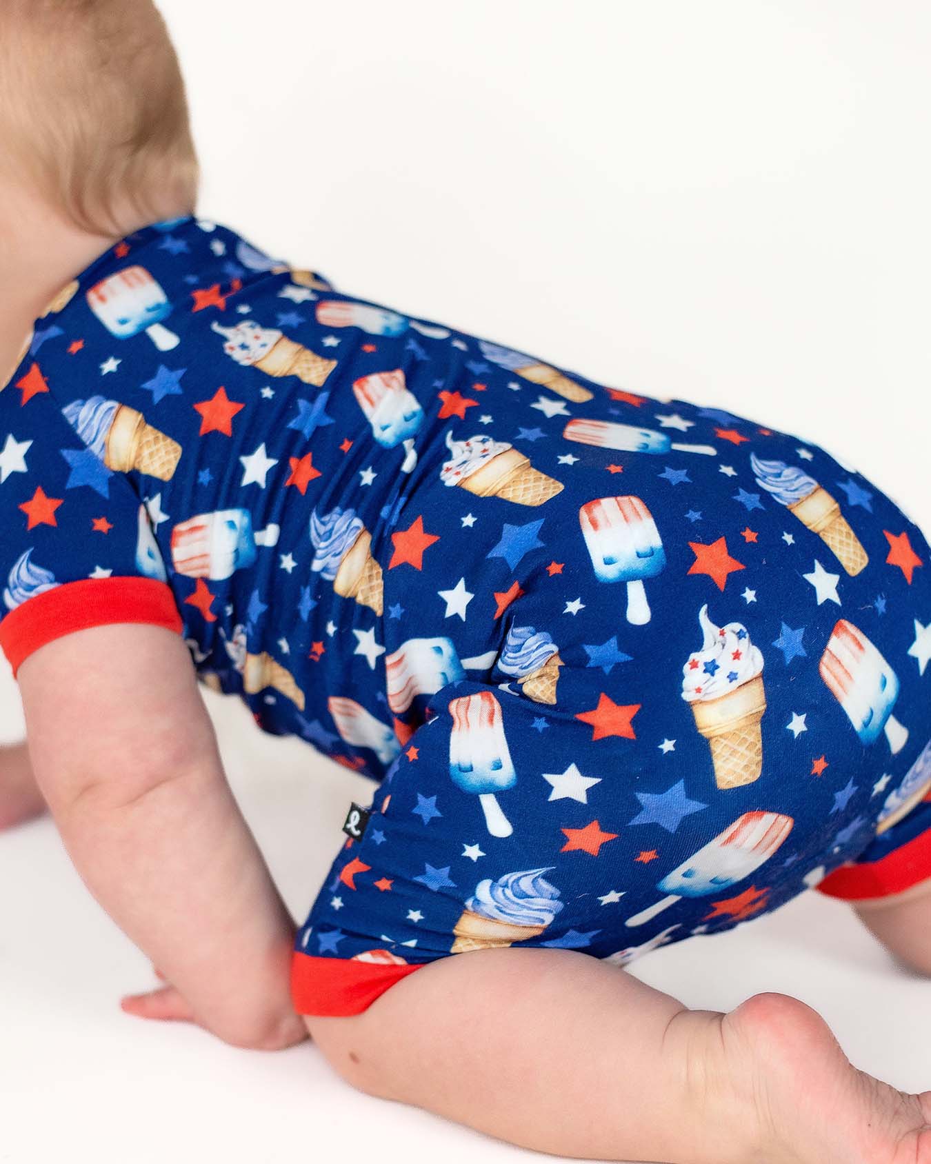 Franklin Shorts Zippered Romper