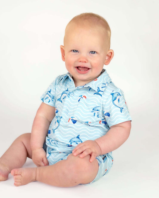 Flynn Polo Romper
