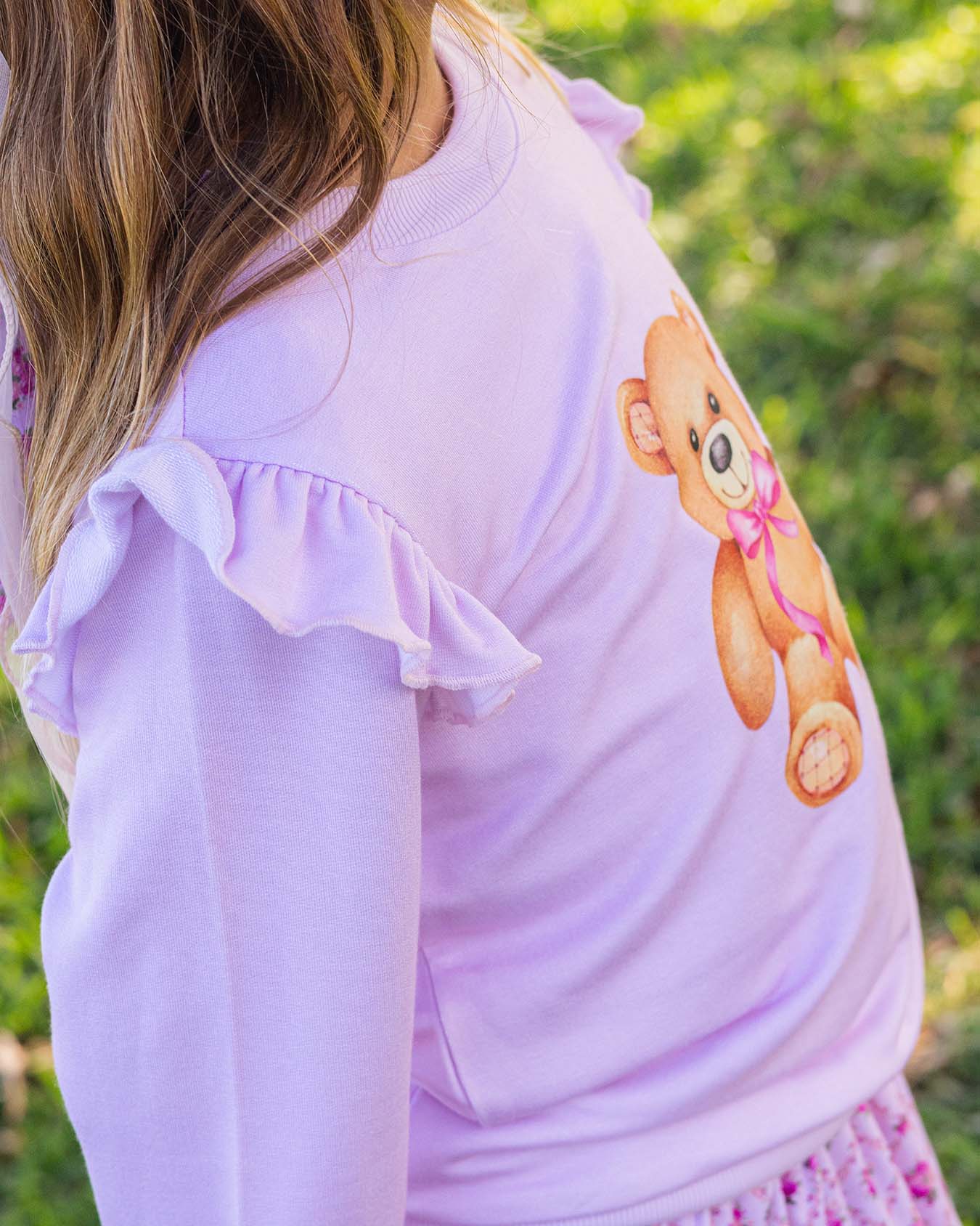 Sylvie Ruffled Sweatshirt