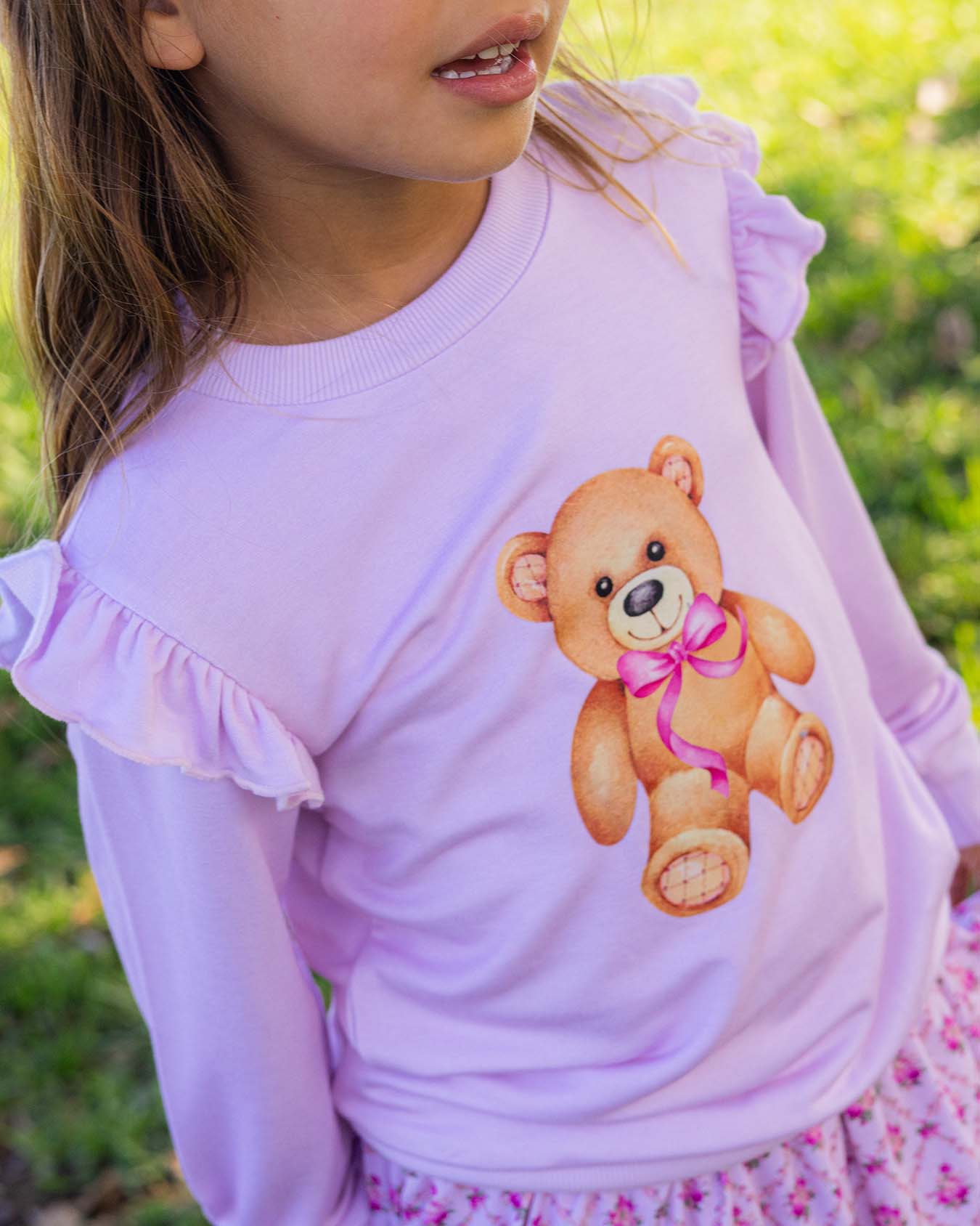 Sylvie Ruffled Sweatshirt