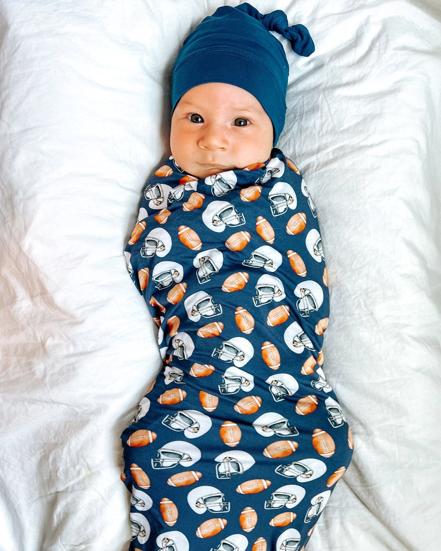 Sustainable Bamboo Football Swaddle