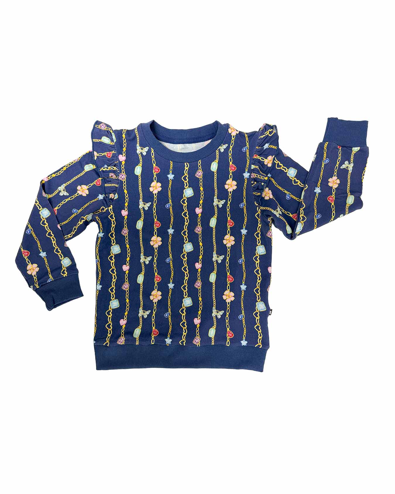 Zara Ruffled Sweatshirt