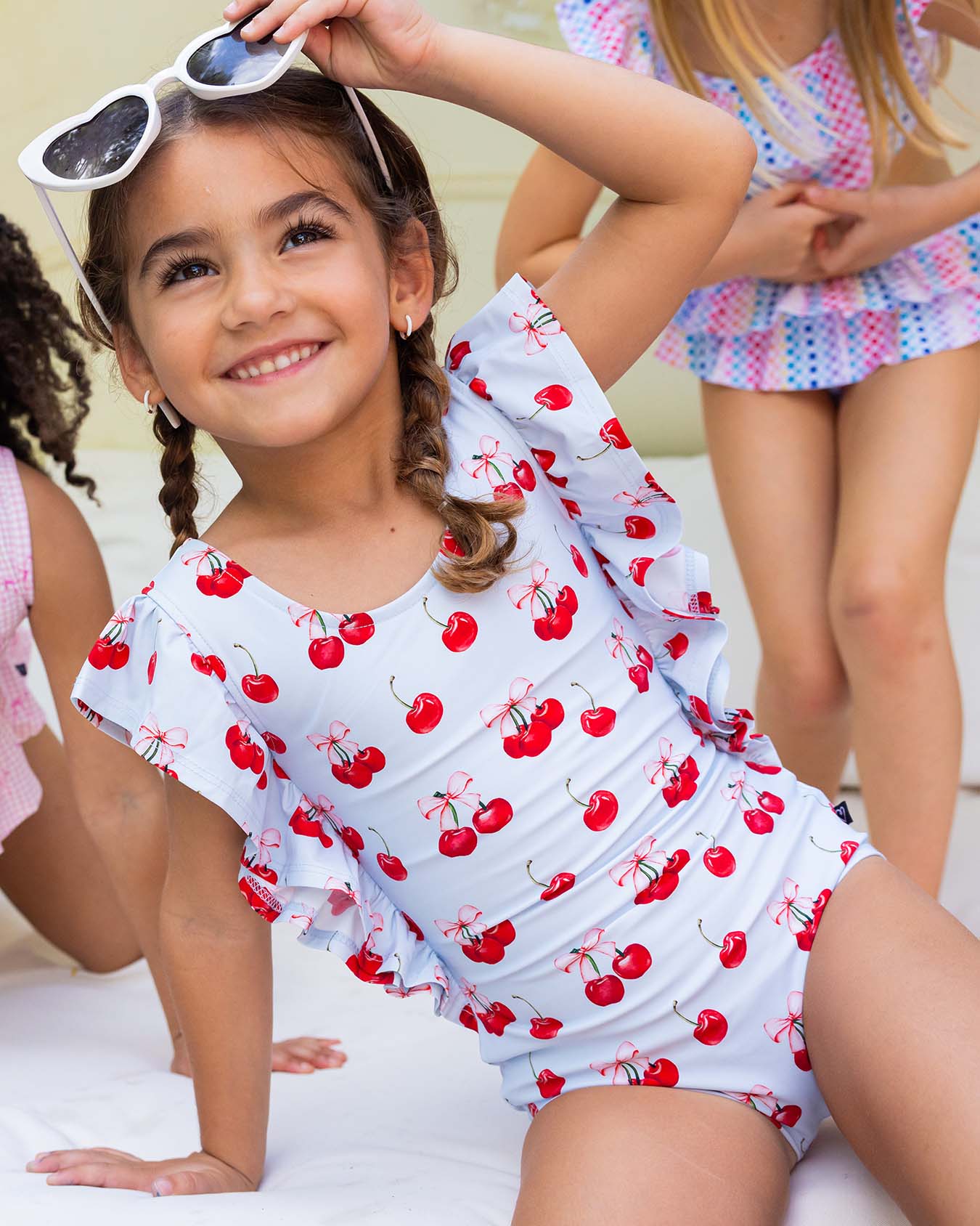 Alice 1-piece Ruffled Swim