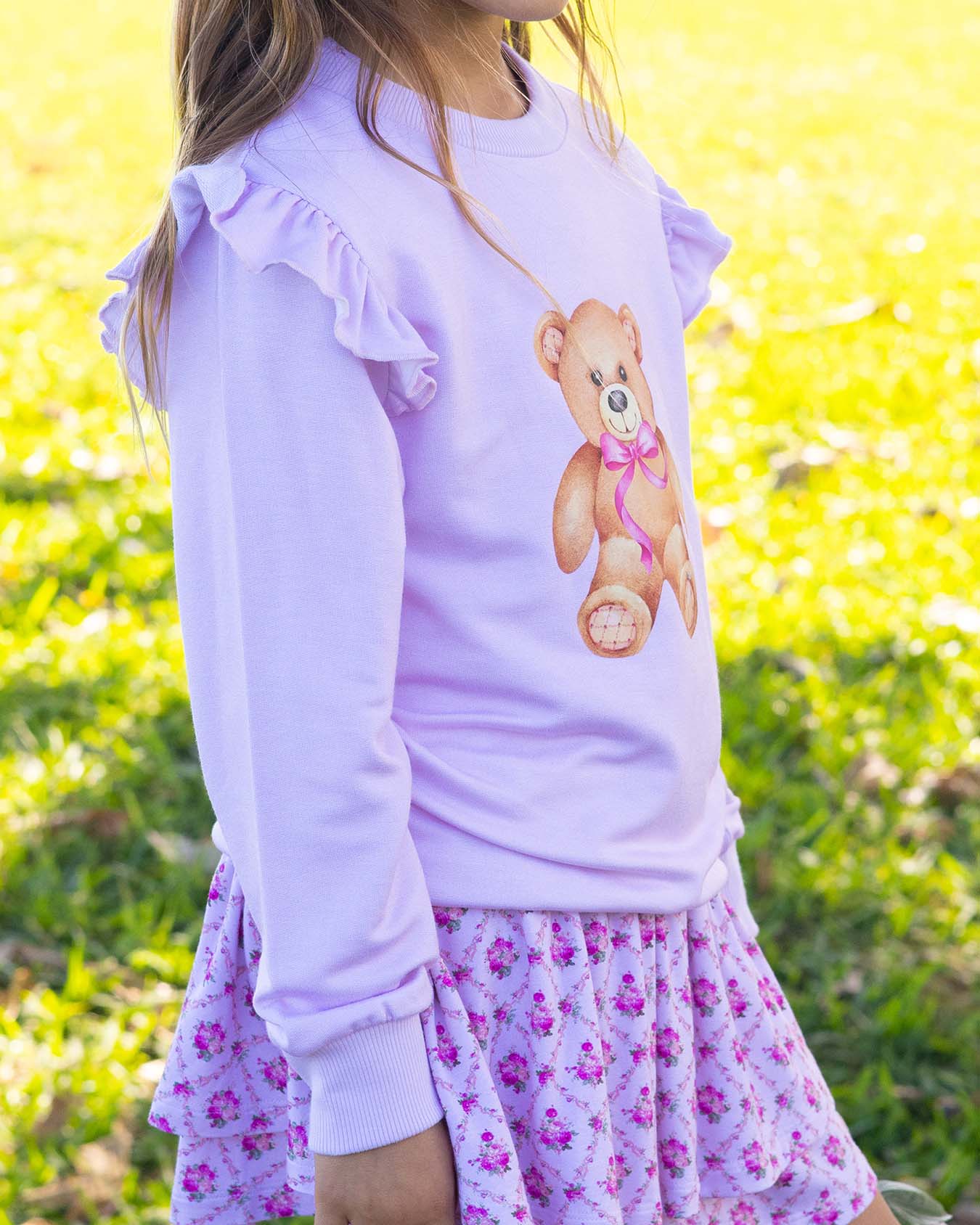 Sylvie Ruffled Sweatshirt