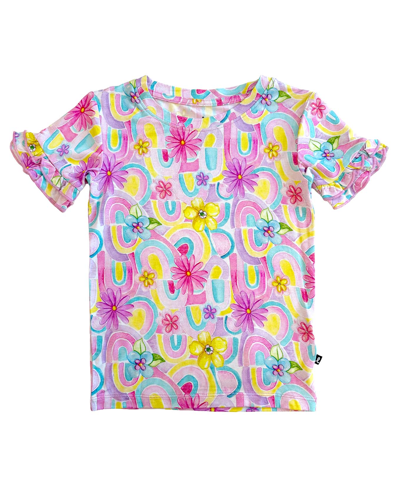 Gianna Ruffled Shorts PJ Set