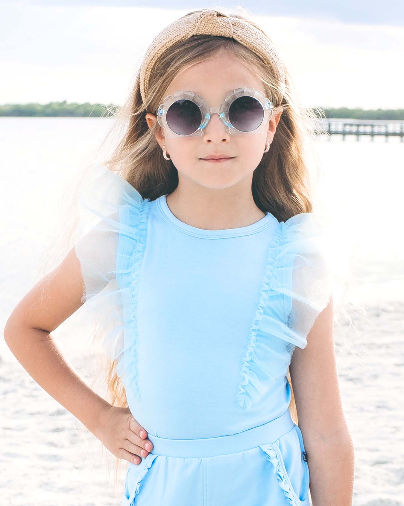 Jenna Tulle Top