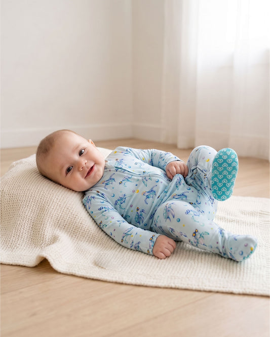 Mateo Zippered Footie