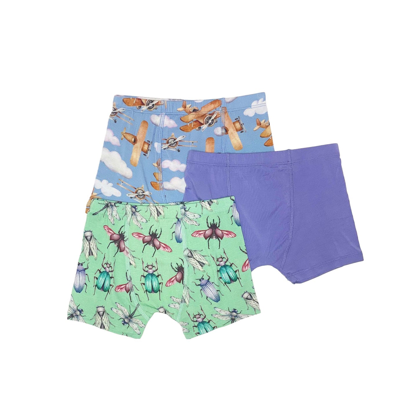 Boxer pack - Logan/Elijah/Blue Solid